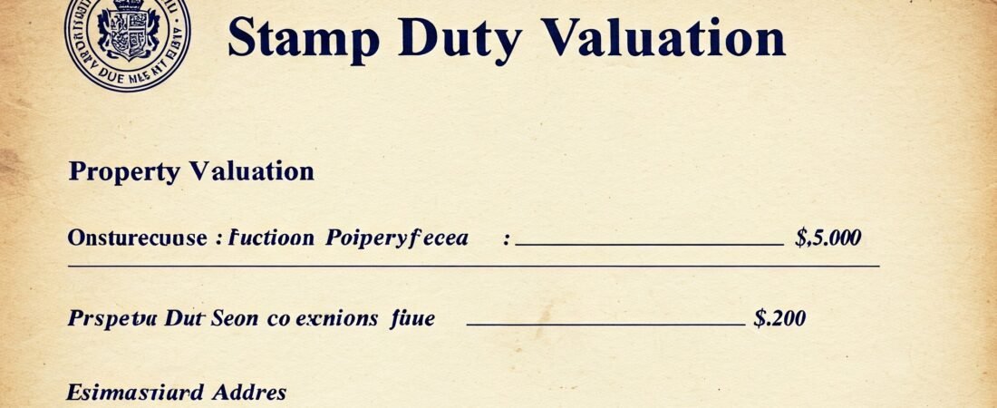 Stamp Duty Valuation